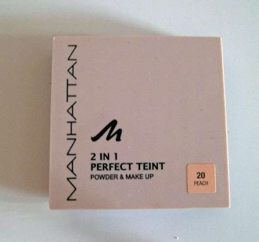 Manhattan 2in1 Perfect Teint Powder & Make Up, Farbe: 20 Peach