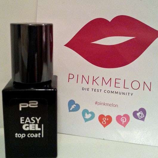 p2 easy gel top coat