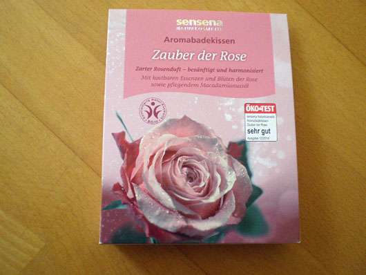 Sensena Aromabadekissen Zauber der Rose