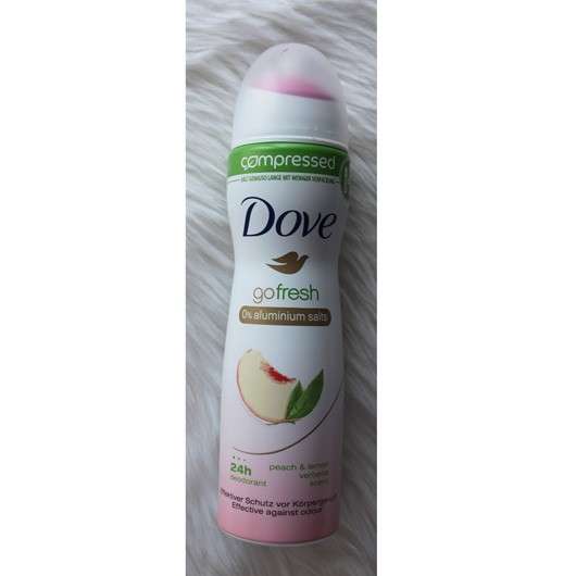 Dove go fresh compressed Deo-Spray Pfirsich- & Zitronenverbenenduft