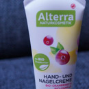 Alterra Hand- und Nagelcreme Bio-Cranberry & Bio-Vanille