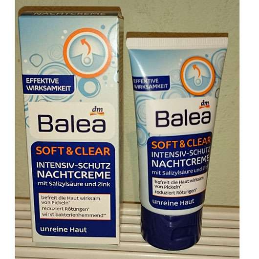 Balea Soft & Clear Intensiv-Schutz Nachtcreme