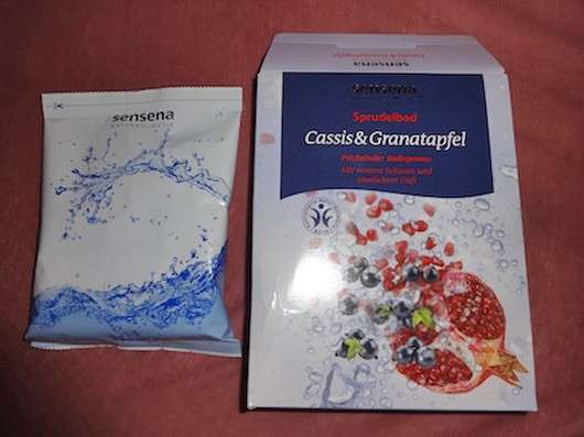 Sensena Sprudelbad Cassis & Granatapfel