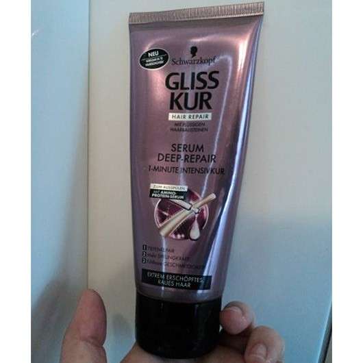 <strong>Schwarzkopf GLISS KUR</strong> Hair Repair Serum Deep-Repair 1-Minute Intensivkur