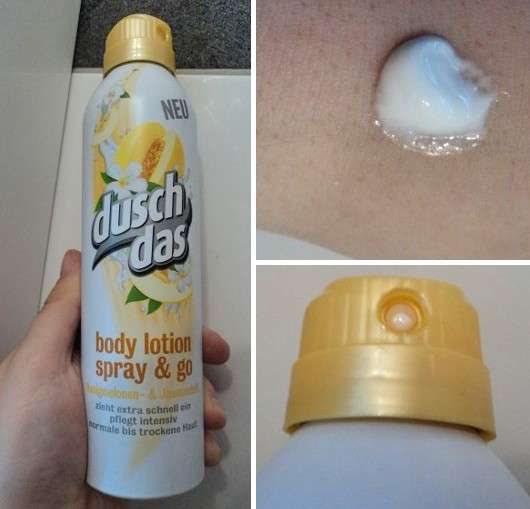 duschdas Body Lotion Spray & Go Honigmelonen- & Jasminduft