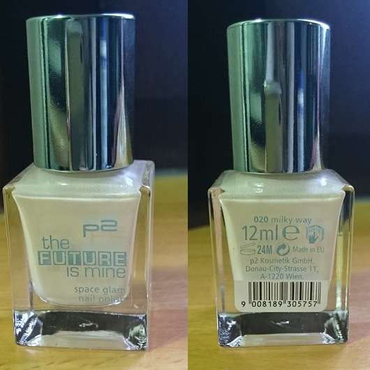 p2 the future is mine space glam nail polish, Farbe: 020 milky way (LE)