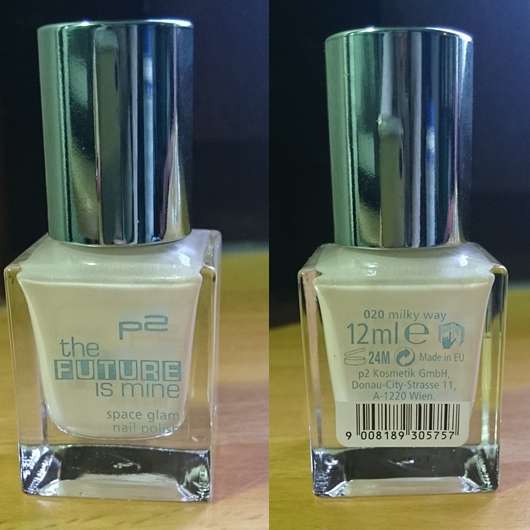 Produktbild zu p2 cosmetics the future is mine space glam nail polish – Farbe: 020 milky way (LE)