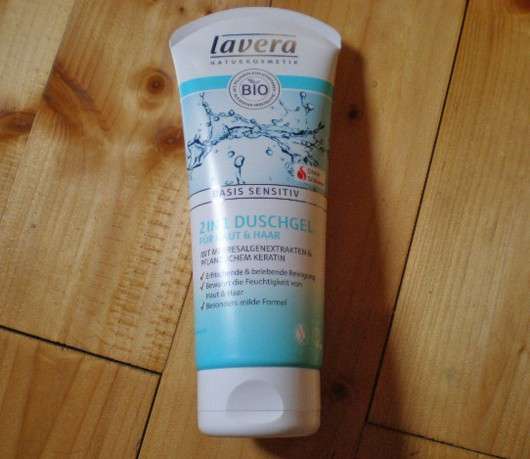 lavera Basis Sensitiv 2in1 Duschgel für Haut & Haar