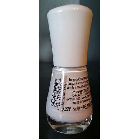 essence the gel nail polish, Farbe: 33 wild white ways