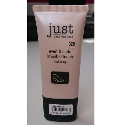 Produktbild zu just cosmetics even & nude invisible touch make up – Farbe: 020 classic