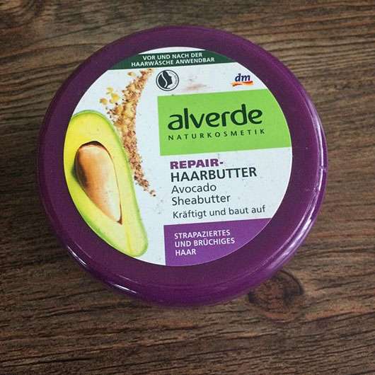 alverde Repair-Haarbutter Avocado Sheabutter