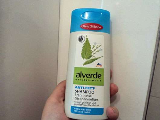 Test Shampoo Alverde Anti Fett Shampoo Brennnessel Zitronenmelisse Testbericht Von Naddl