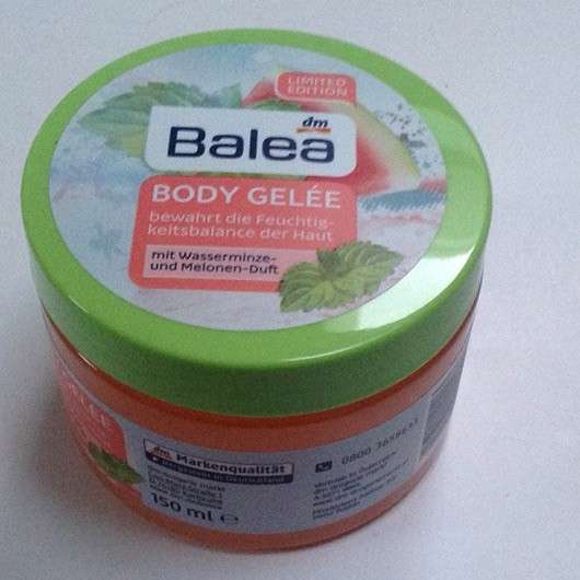 Balea Body Gelée mit Wasserminze- und Melonen-Duft (LE)