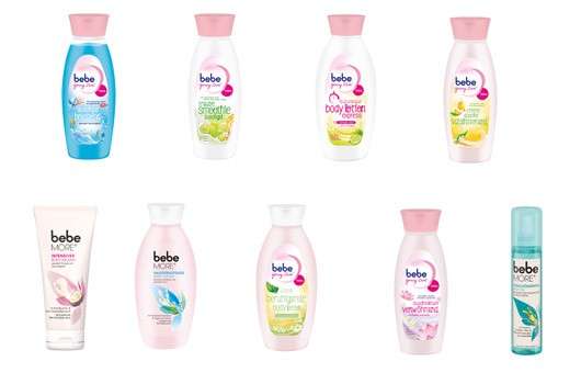 Körperpflege-Neuheiten von bebe Young Care und bebe MORE