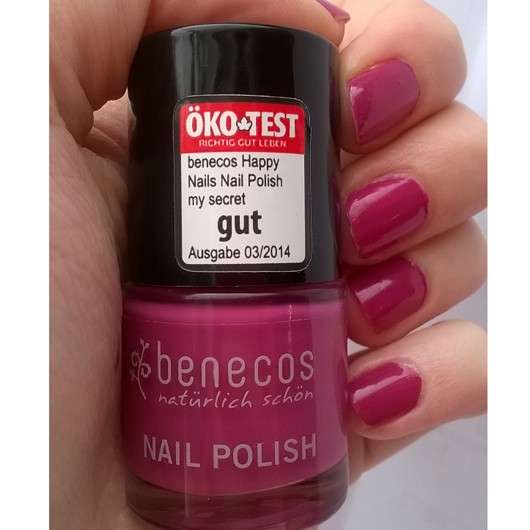 benecos Nail Polish, Farbe: my secret