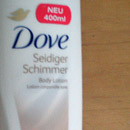 Dove Seidiger Schimmer Body Lotion