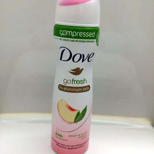Dove go fresh compressed Deo-Spray Pfirsich- & Zitronenverbenenduft