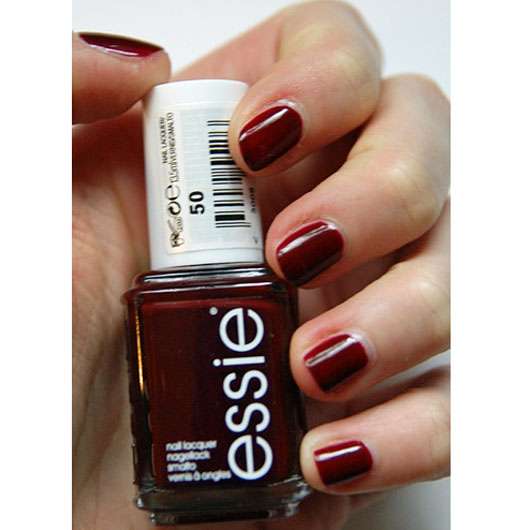 Test - Pinkmelon essie Farbe: bordeaux 50 - Nagellack, Nagellack -