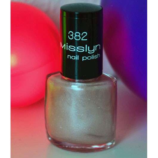 Misslyn nail polish, Farbe: 382 princess dress