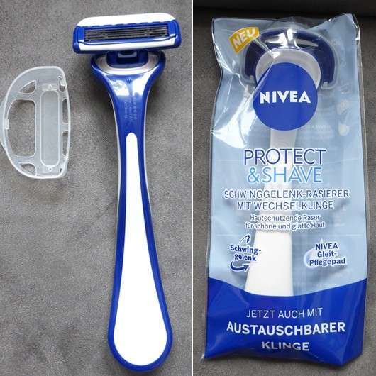 Nivea Rasierer Aus Dem Sortiment Genommen Test - Haarentfernung - NIVEA PROTECT & SHAVE Schwinggelenk-Rasierer