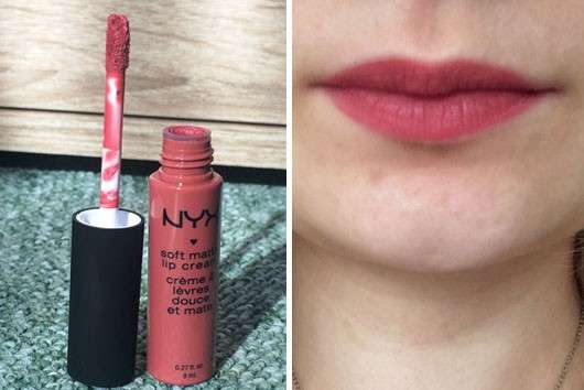 NYX Soft Matte Lip Cream, Farbe: Cannes