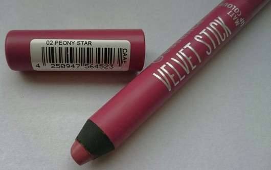 essence velvet stick matt lip colour, Farbe: 02 peony star