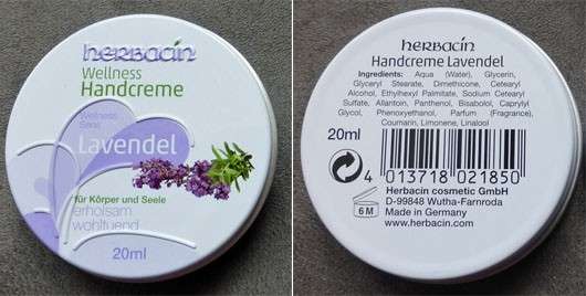 <strong>Herbacin</strong> Wellness Handcreme Lavendel (Tiegel)