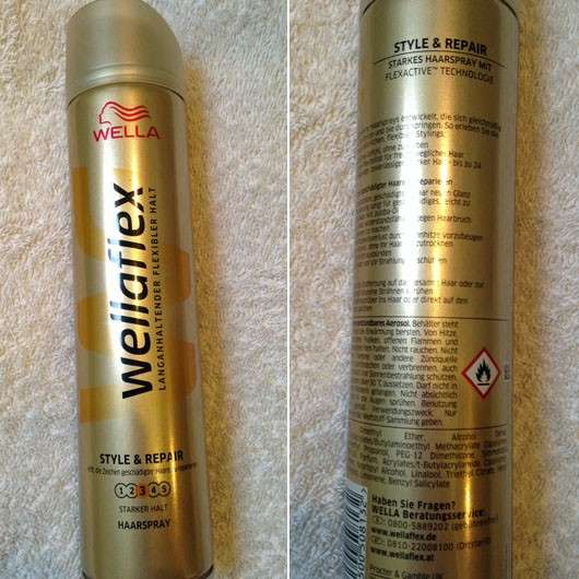 <strong>wellaflex</strong> Style & Repair Haarspray (Design Edition)