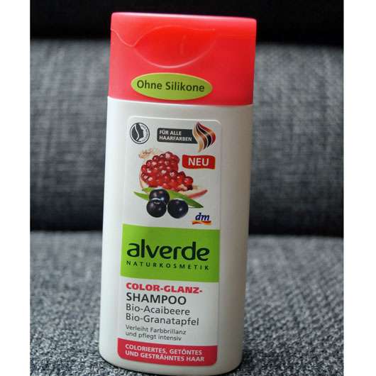 alverde Color-Glanz-Shampoo Bio-Acaibeere Bio-Granatapfel