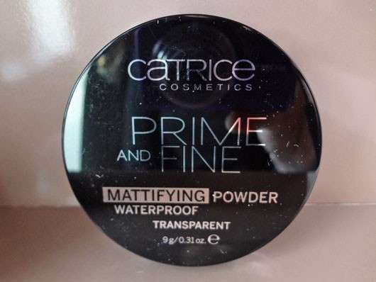 Catrice Prime And Fine Mattifying Powder Waterproof, Farbe: 010 Transluscent