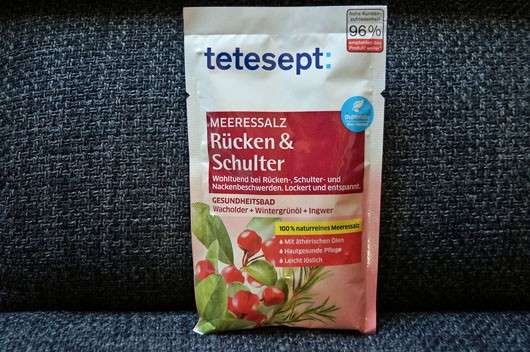 <strong>tetesept</strong> Meeressalz Rücken & Schulter Badezusatz