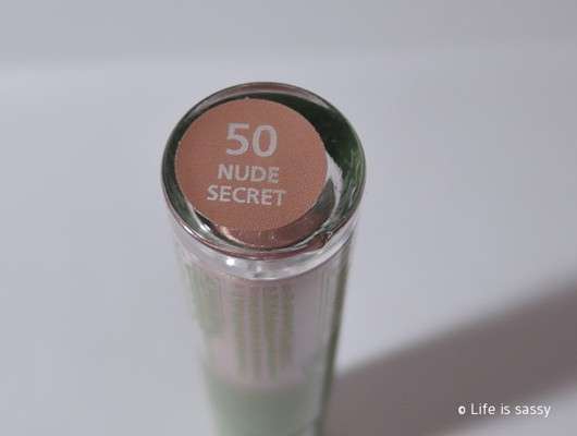 alverde Lipgloss Glossy Shine, Farbe: 50 Nude Secret
