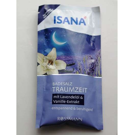 ISANA Badesalz Traumzeit (mit Lavendelöl & Vanille-Extrakt)