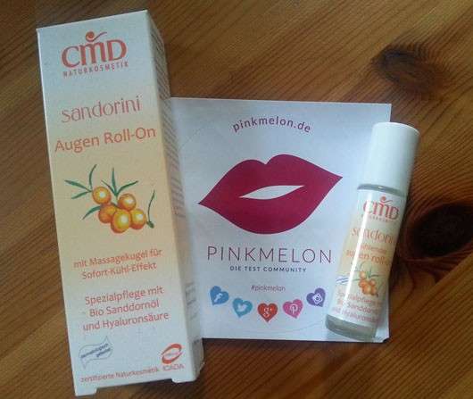 CMD Naturkosmetik Sandorini Augen Roll-On