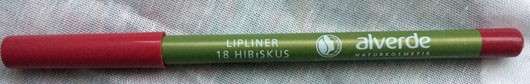 alverde Lipliner Hibiskus, Farbe: 18