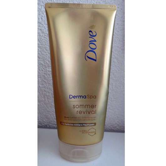 Dove DermaSpa Summer Revival Body Lotion für helle Hauttypen