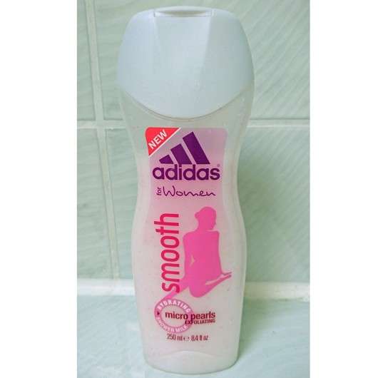<strong>adidas for women</strong> smooth shower milk with micro pearls