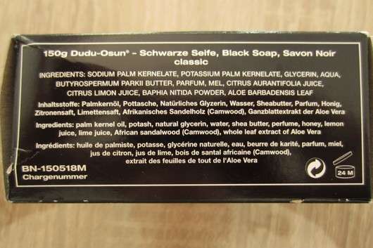 Dudu-Osun CLASSIC – Schwarze Seife 