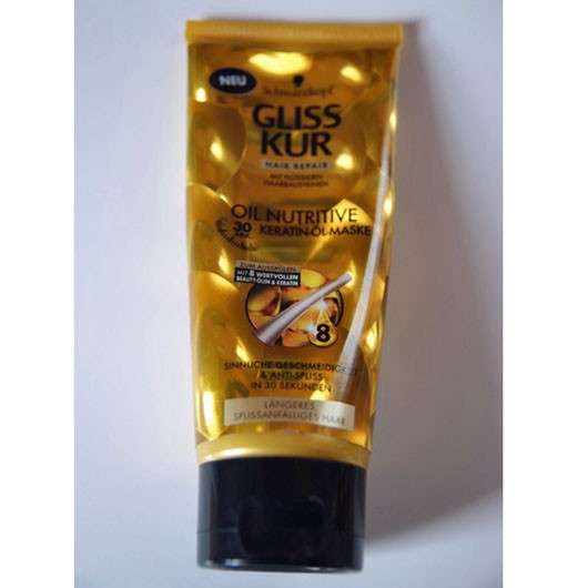 Schwarzkopf GLISS KUR Hair Repair Oil Nutritive Keratin-Öl-Maske