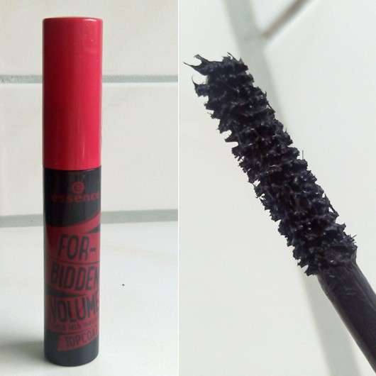 essence forbidden volume false lash mascara topcoat