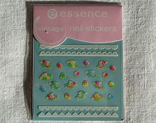 essence nail art sticker, Nr. 17 vintage