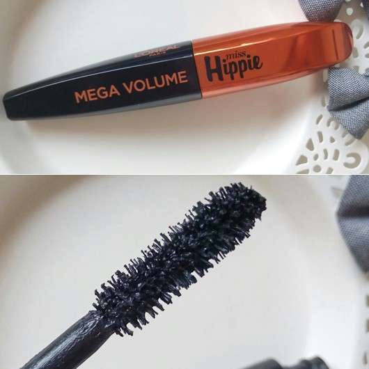 L’Oréal Paris Mega Volume Miss Hippie Mascara, Farbe: Black