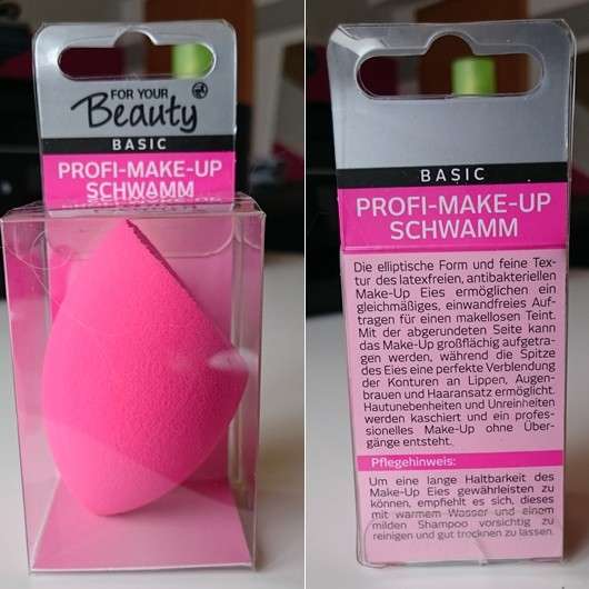 for your beauty Profi-Make-up-Schwamm