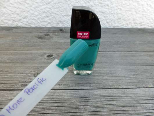 wet n wild Wild Shine Nail Color, Farbe: E483D Be More Pacific