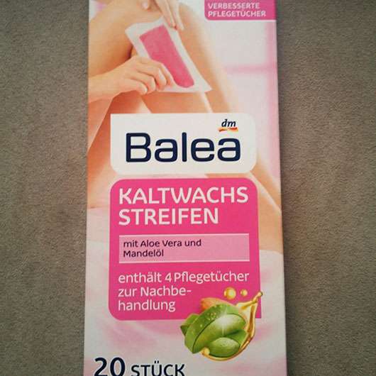 Produktbild zu Balea Kaltwachsstreifen (mit Aloe Vera und Mandelöl)