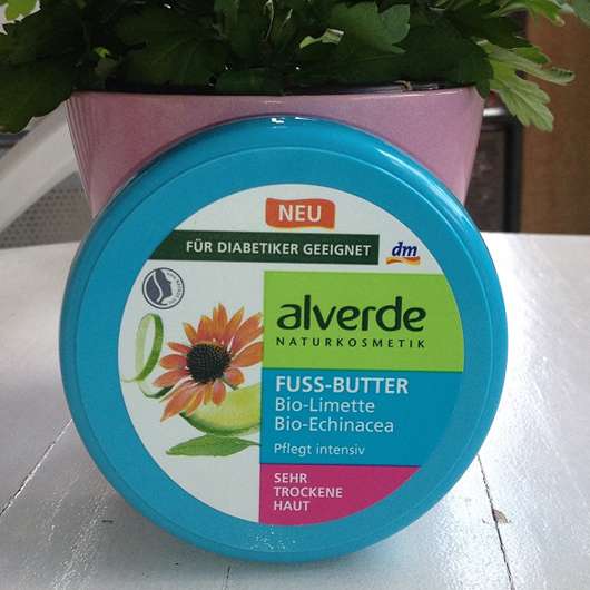 alverde Fuss-Butter Bio-Limette Bio-Echinacea