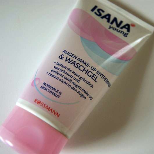 <strong>ISANA YOUNG</strong> Augen Make-Up Entferner & Waschgel