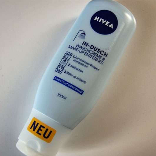 NIVEA In-Dusch Waschcreme & Make-Up Entferner (normale Haut & Mischhaut)