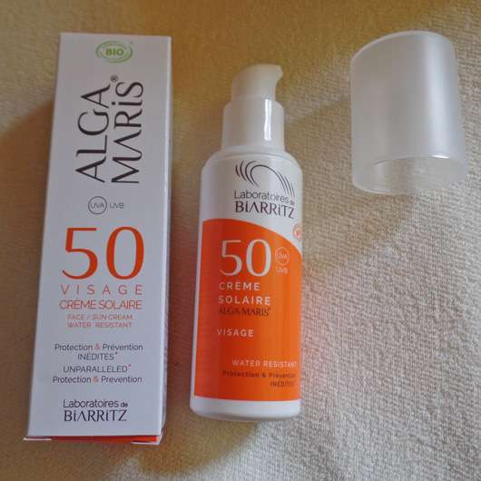 Algamaris Creme Solaire Visage SPF 50