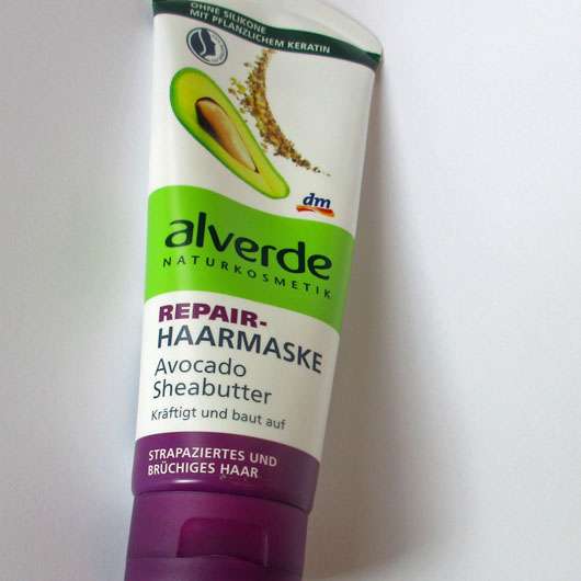 alverde Repair-Haarmaske Avocado Sheabutter